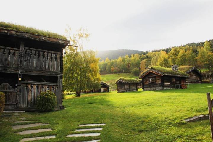 Bungalow für 2 Personen, mit Ausblick und Seeblick sowie Garten in Norwegen - 3