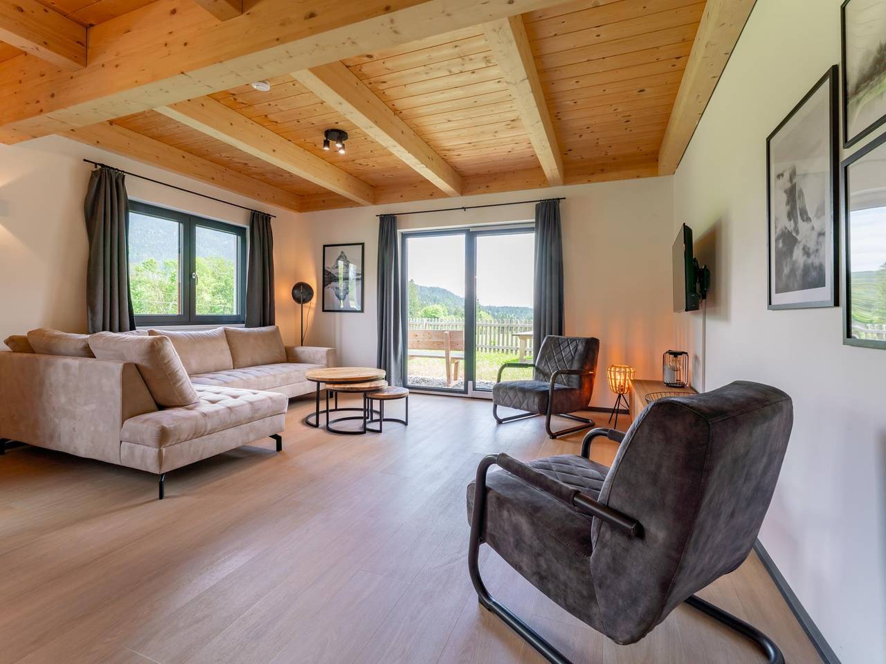 Chalet in der Nähe des Skigebiets Nassfeld in Hermagor, Hermagor-Pressegger See