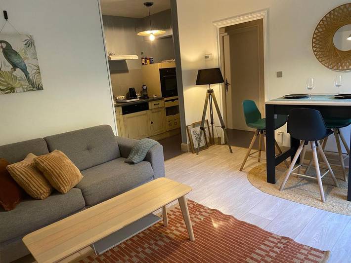 Maison de vacances pour 4 personnes, avec jardin ainsi que piscine et vue