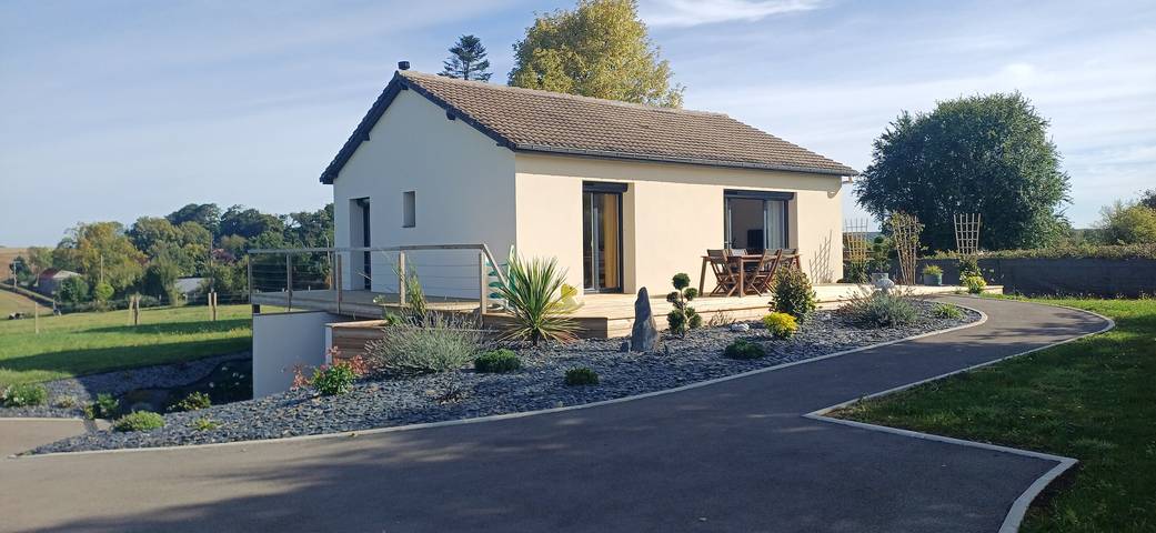 Maison de vacances pour 5 personnes, avec jardin dans Haute-Normandie