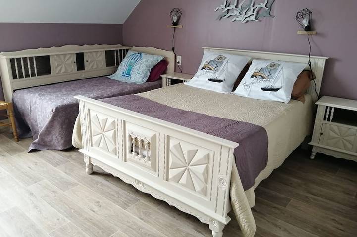 Gîte pour 6 personnes, avec jardin dans Mesnil-Roc'h - 4