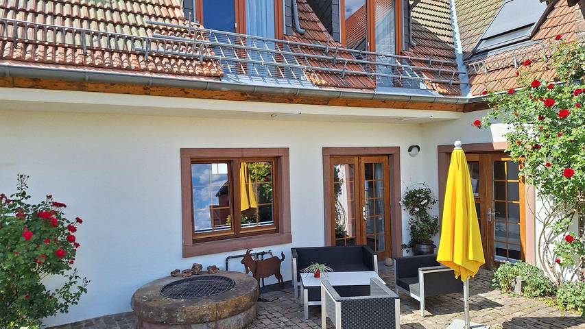 Ferienwohnung für 4 Personen, mit Garten