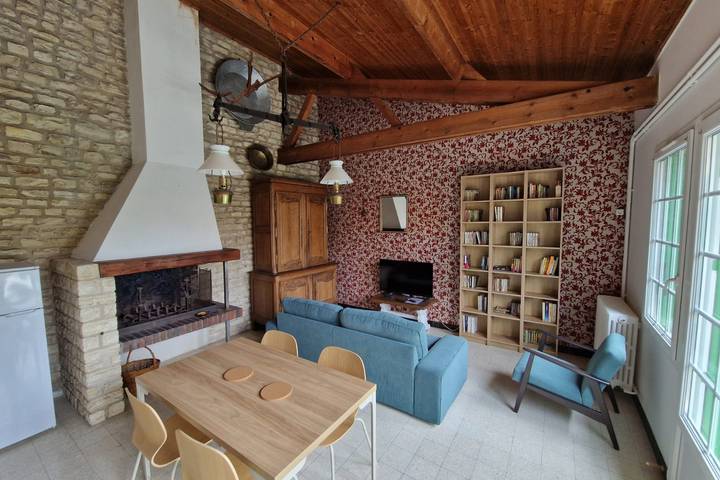 Maison de vacances pour 4 personnes, avec Terrasse et Jardin sur l' Île de Ré