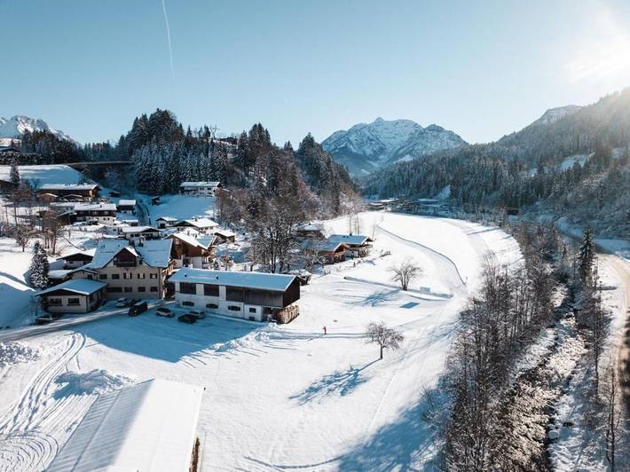 Ferienhaus für 4 Personen, mit Balkon und Terrasse sowie Garten und Sauna in Fieberbrunn - 2