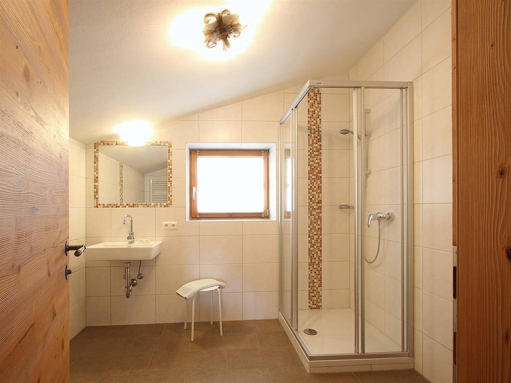 Geheel vakantieappartement, Vierpersoonskamer douche, Wc in Leogang, Pinzgau