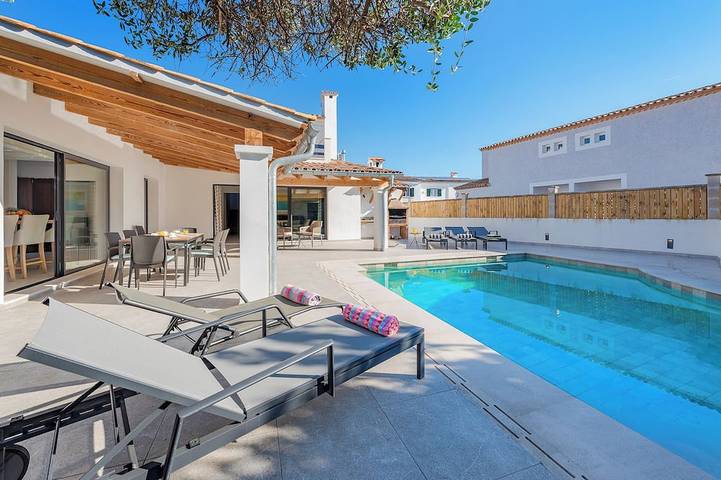 Maison de vacances pour 8 personnes, avec balcon et jardin dans Las Palmeras