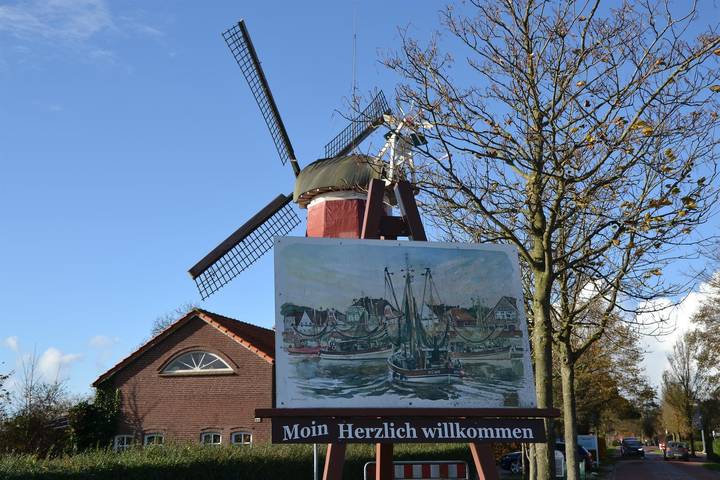 Ferienwohnung für 4 Personen, mit Terrasse und Garten in Greetsiel