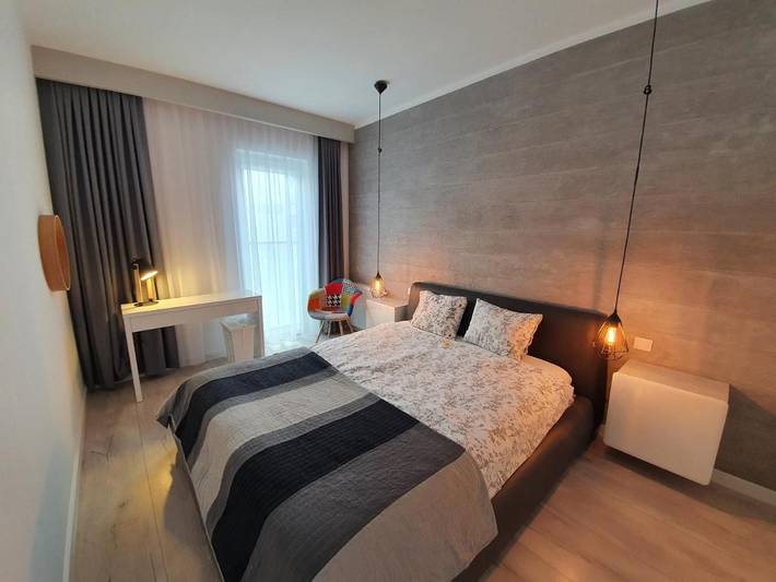 Apartament wakacyjny dla 5 osób, z Balkon i Taras oraz Widok w Słupsk
