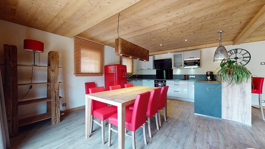 Chalet pour 6 personnes, avec jacuzzi ainsi que sauna et terrasse à Le Grand-Bornand - 4
