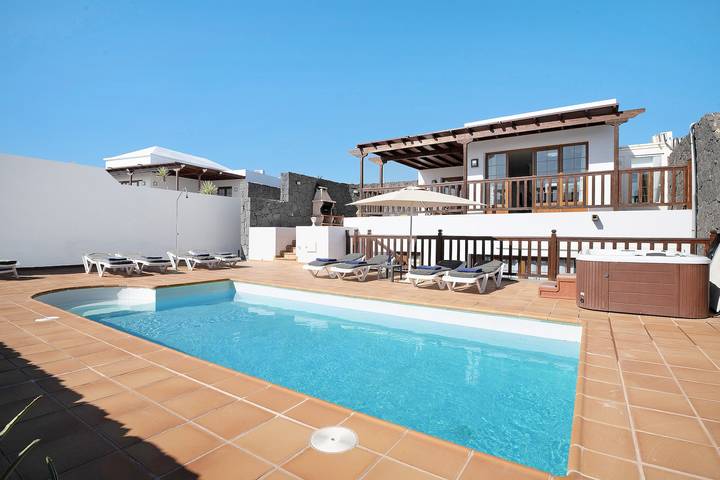 Villa für 8 Personen, mit Whirlpool und Garten auf Lanzarote - 3