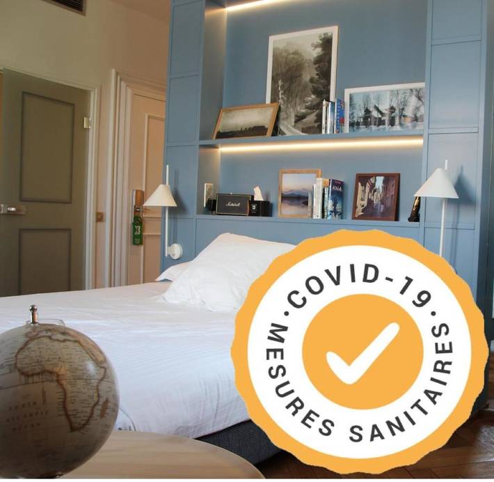 Hôtel pour 2 personnes, avec sauna ainsi que jacuzzi et terrasse, animaux acceptés à Saint-Louis - 2