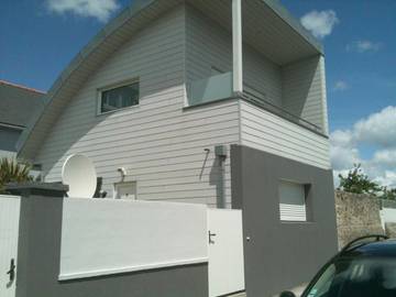 Gîte pour 4 personnes, avec vue et jardin à Île-Tudy