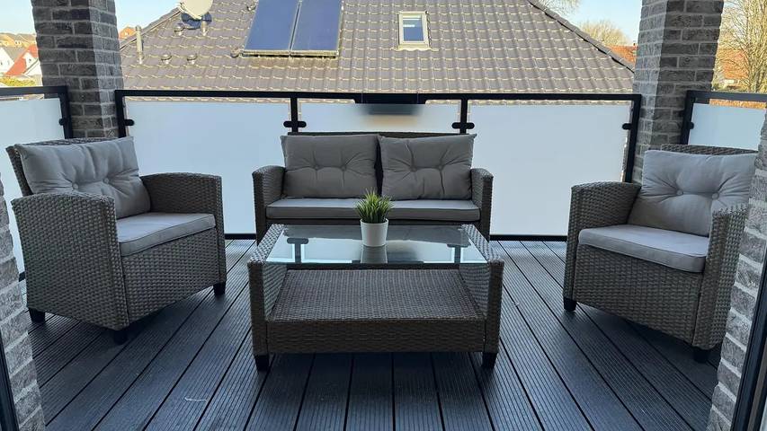 Ferienwohnung für 4 Personen, mit Balkon - 1