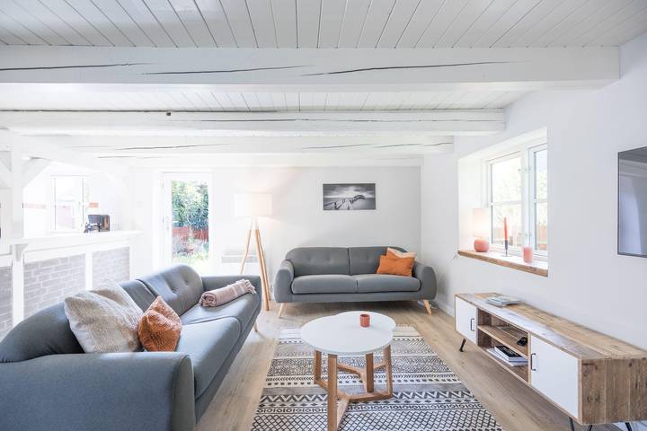 Ferienhaus für 5 Personen, mit Garten und Whirlpool sowie Terrasse, mit Haustier - 1