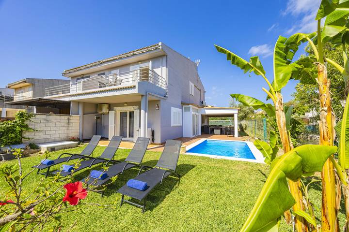 Finca mit Pool für 6 Personen, mit Balkon und Terrasse sowie Garten in Playa de Muro - 3