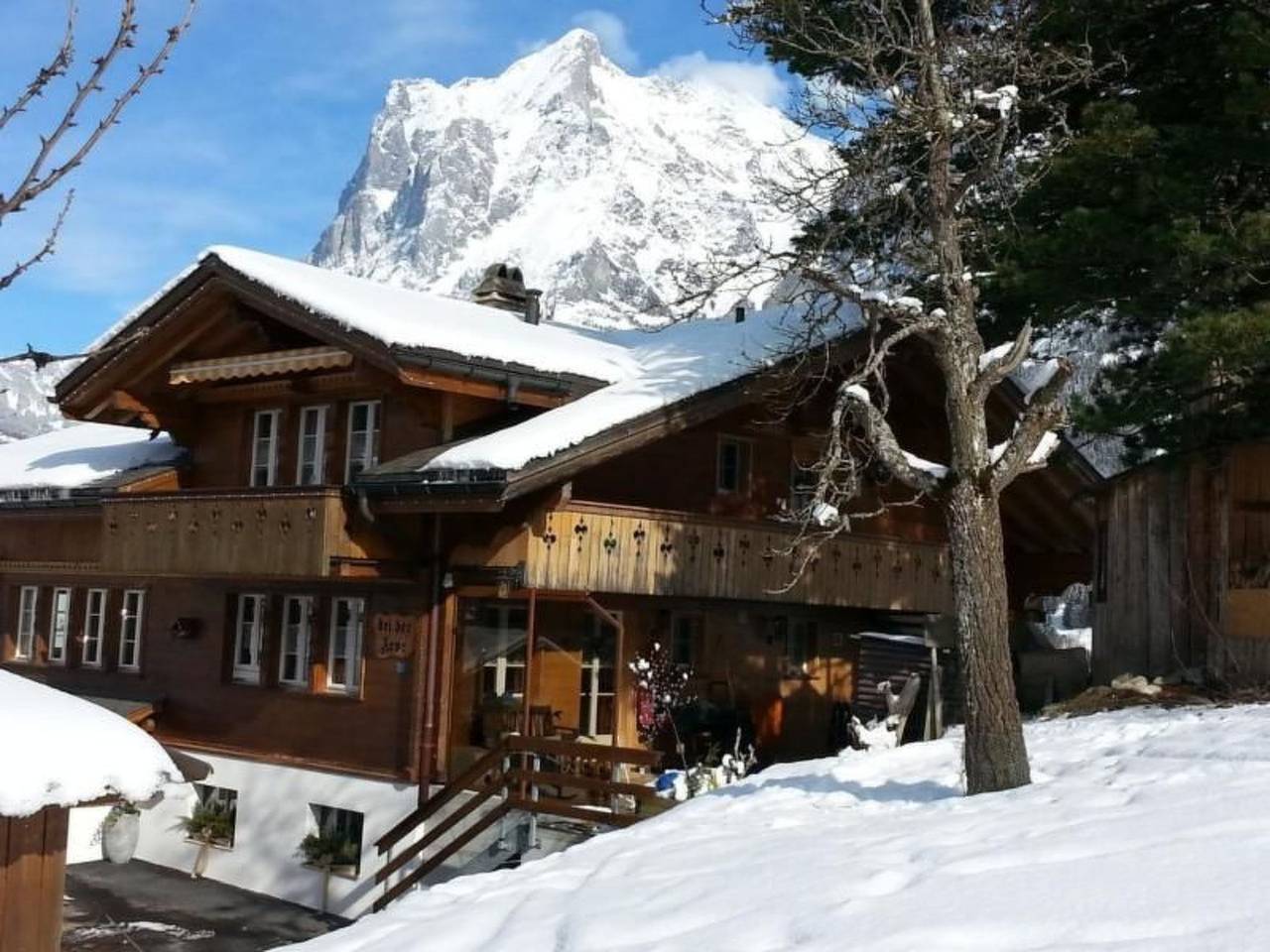 Ganze Wohnung, Chalet bei der Arve 4 Bett Wohnung in Schwendi b. Grindelwald, Grindelwald