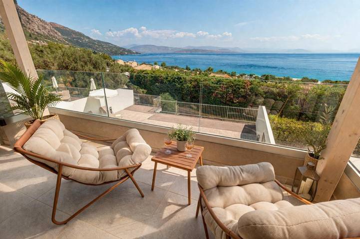 Villa für 4 Personen, mit Garten und Terrasse in Mparmpati