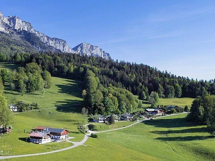 Hütte für 4 Personen, mit Garten, kinderfreundlich im Berchtesgadener Land - 3