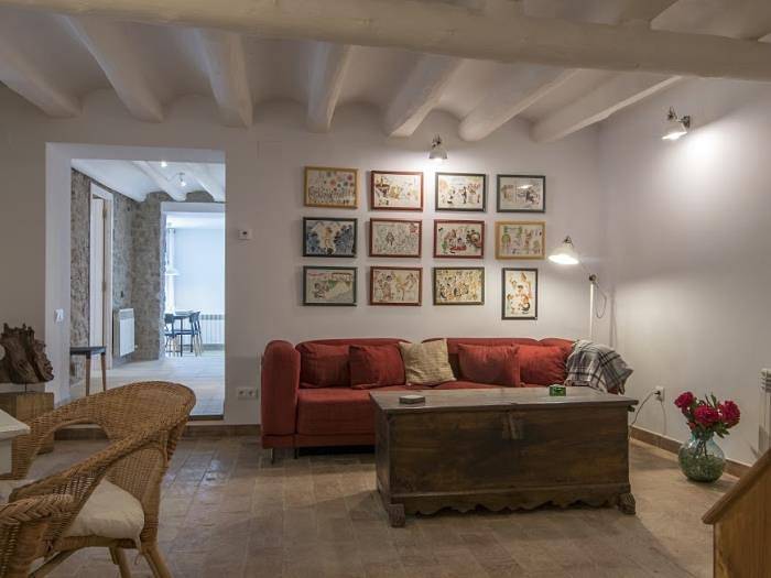 Landhuis voor 8 personen met terras in Castellnou de Bages, Pla de Bages DO