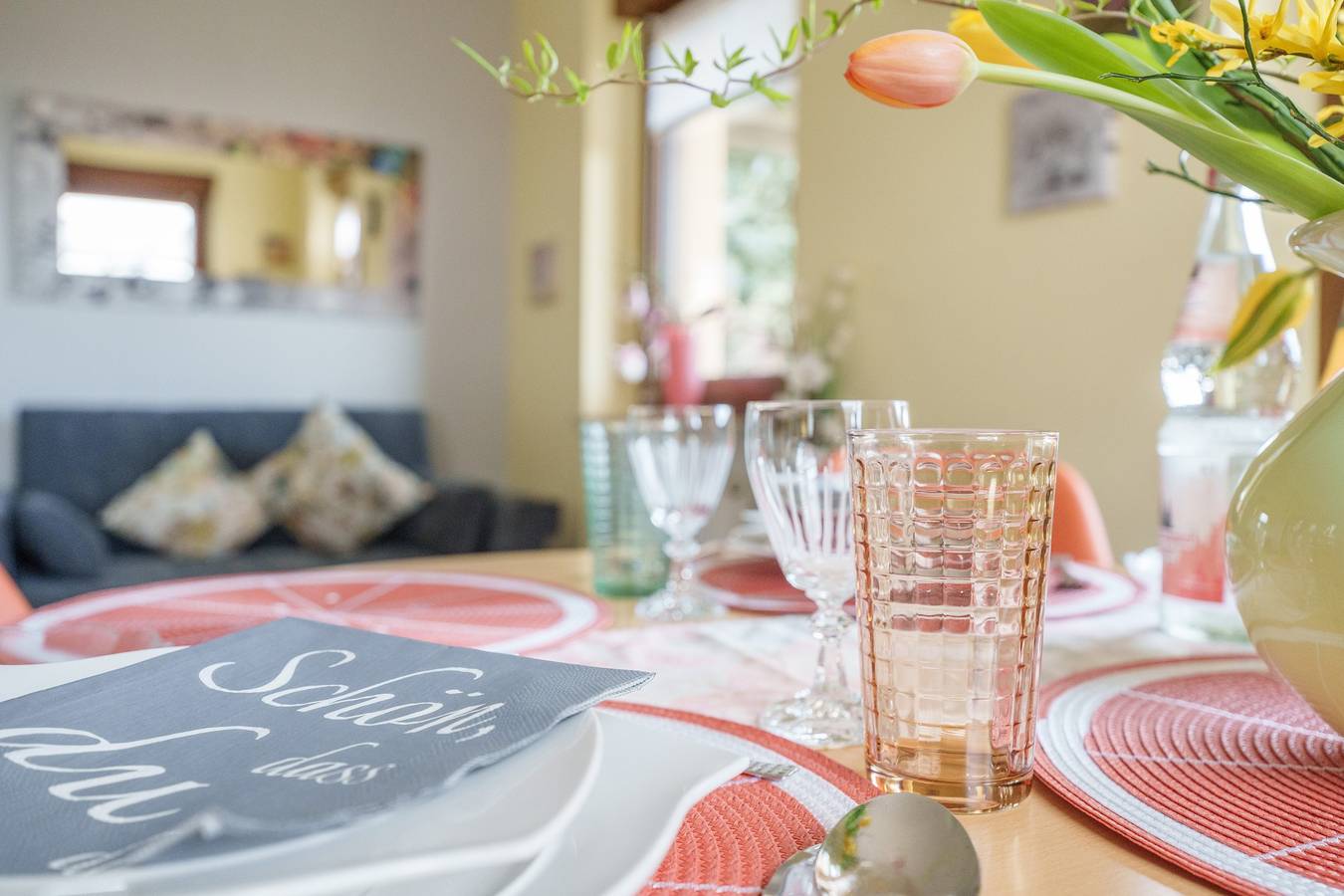 Ganze Wohnung, Apartment 'Haus Gertrud' mit Bergblick, Gemeinschaftsterrasse und Wlan in Bühl, Mittlerer Schwarzwald