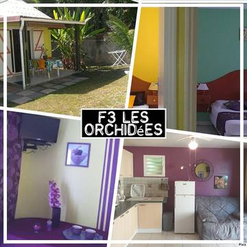 Gîte pour 6 personnes, avec jardin et piscine à Saint-Leu