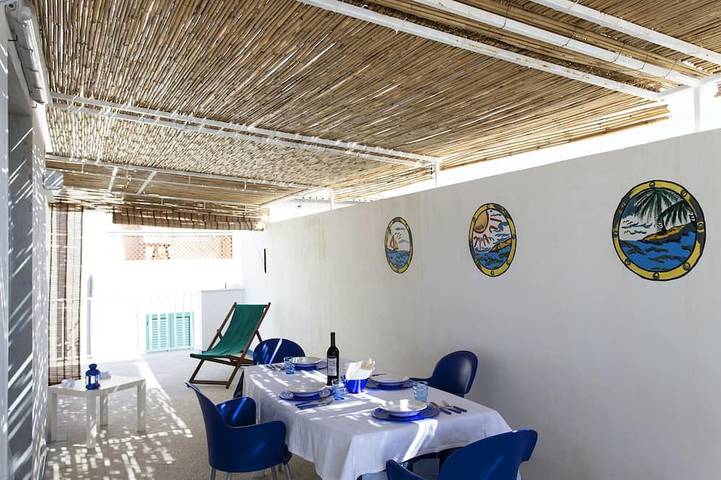 Ferienhaus für 9 Personen, mit Balkon