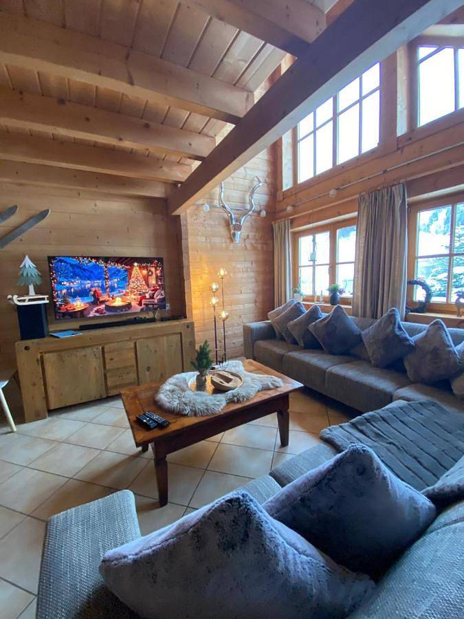 Luxus Blockhaus Willingen - Panoramablick, direkt am Skilift in Willingen, die Mittelgebirge