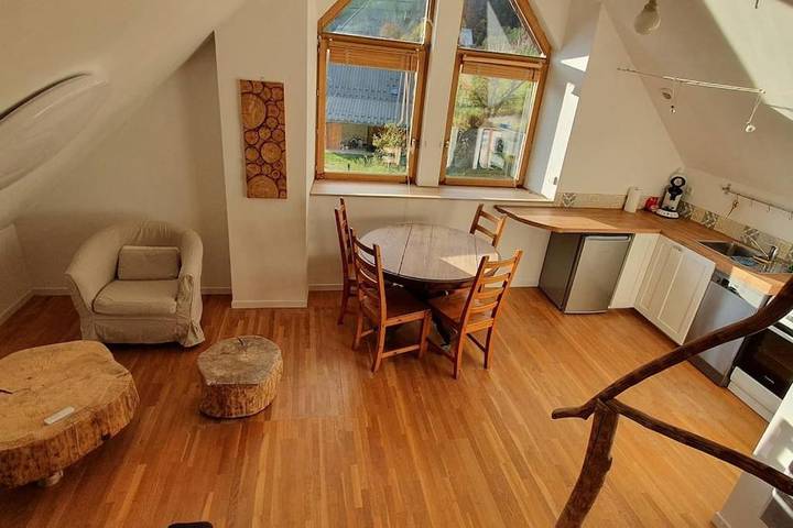 Gîte pour 4 personnes, avec Terrasse et Vue à Corbel