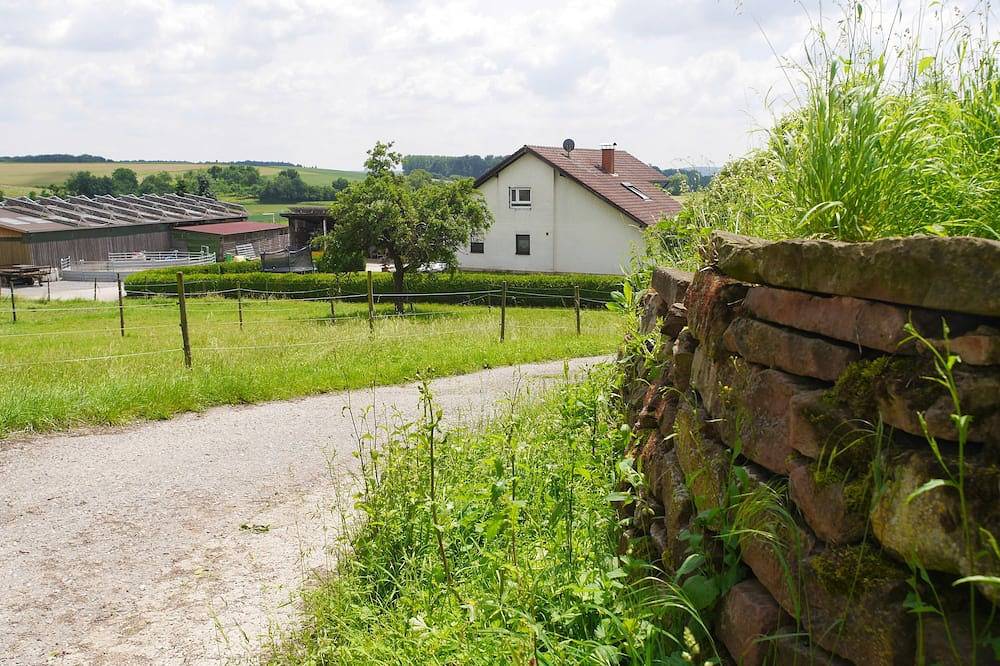 Appartamento intero, Kalles Patria vacanza, passeggiate a cavallo e il paese vive in Kraichgau in Reichartshausen, Kraichgau