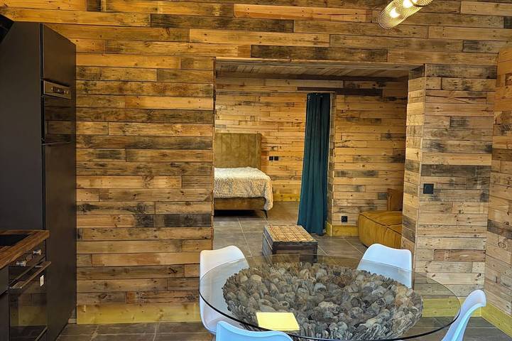 Gîte pour 2 personnes, avec jacuzzi