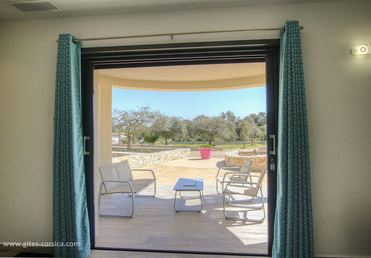 Bed & Breakfast voor 2 personen met terras in Bonifacio, Sartène en omgeving