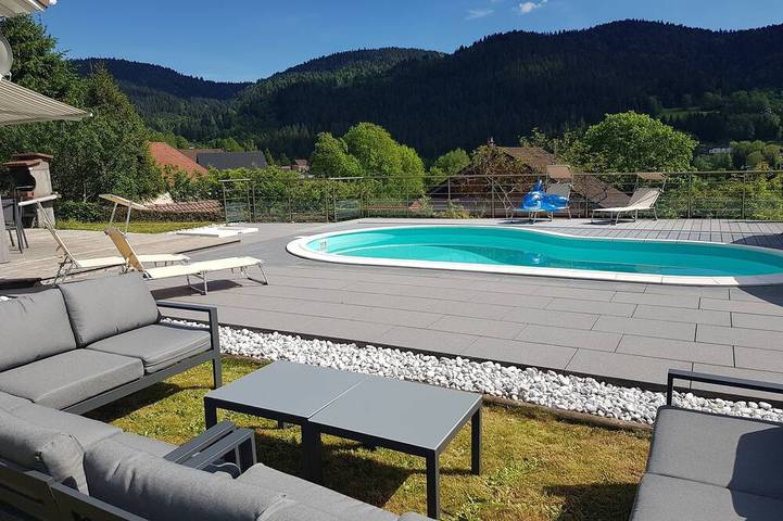 Chalet pour 8 personnes, avec jardin et jacuzzi à Ventron