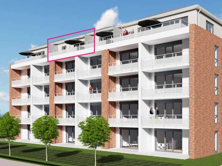 Ferienwohnung für 4 Personen, mit Balkon und Sauna sowie Seeblick in Büsum - 2