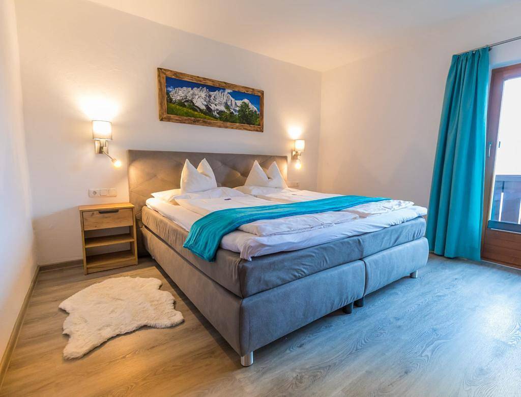 Ganze Ferienwohnung, Großes App. mit 2 Schlafzimmer und Balkon in Ellmau - SkiWelt, Ellmau