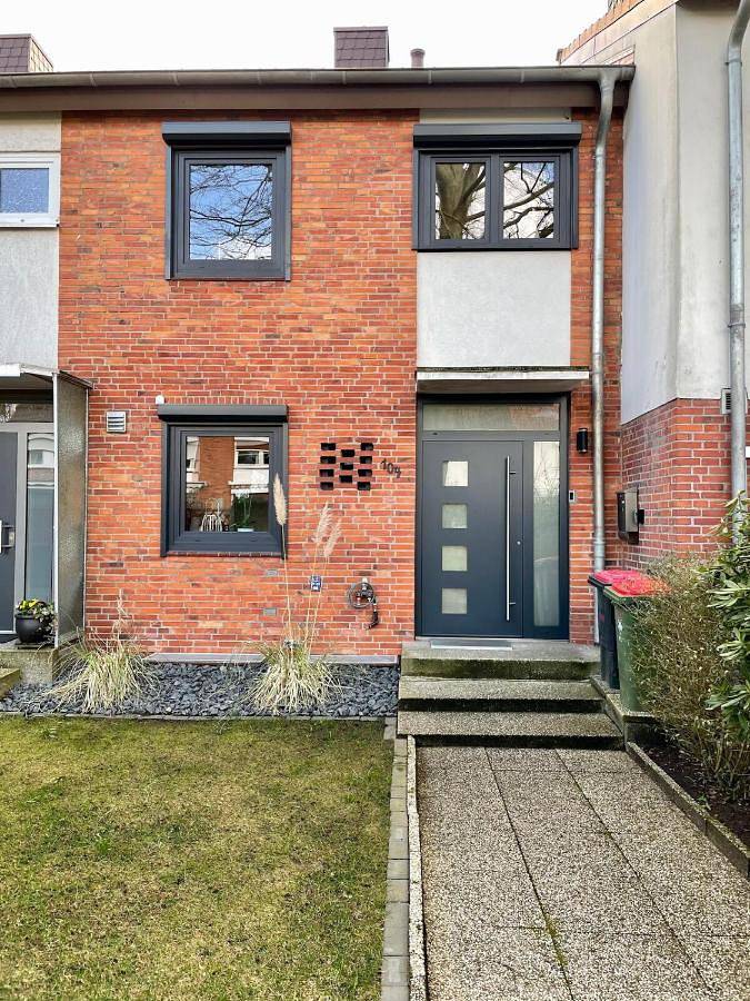Ferienwohnung für 6 Personen, mit Terrasse und Garten sowie Ausblick in Hamburg-Nord