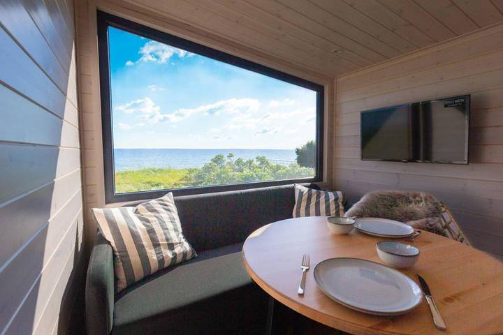 Camping pour 2 personnes, avec vue et terrasse