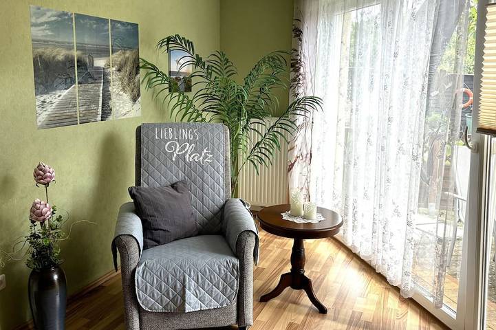 Ferienwohnung für 4 Personen, mit Terrasse und Garten