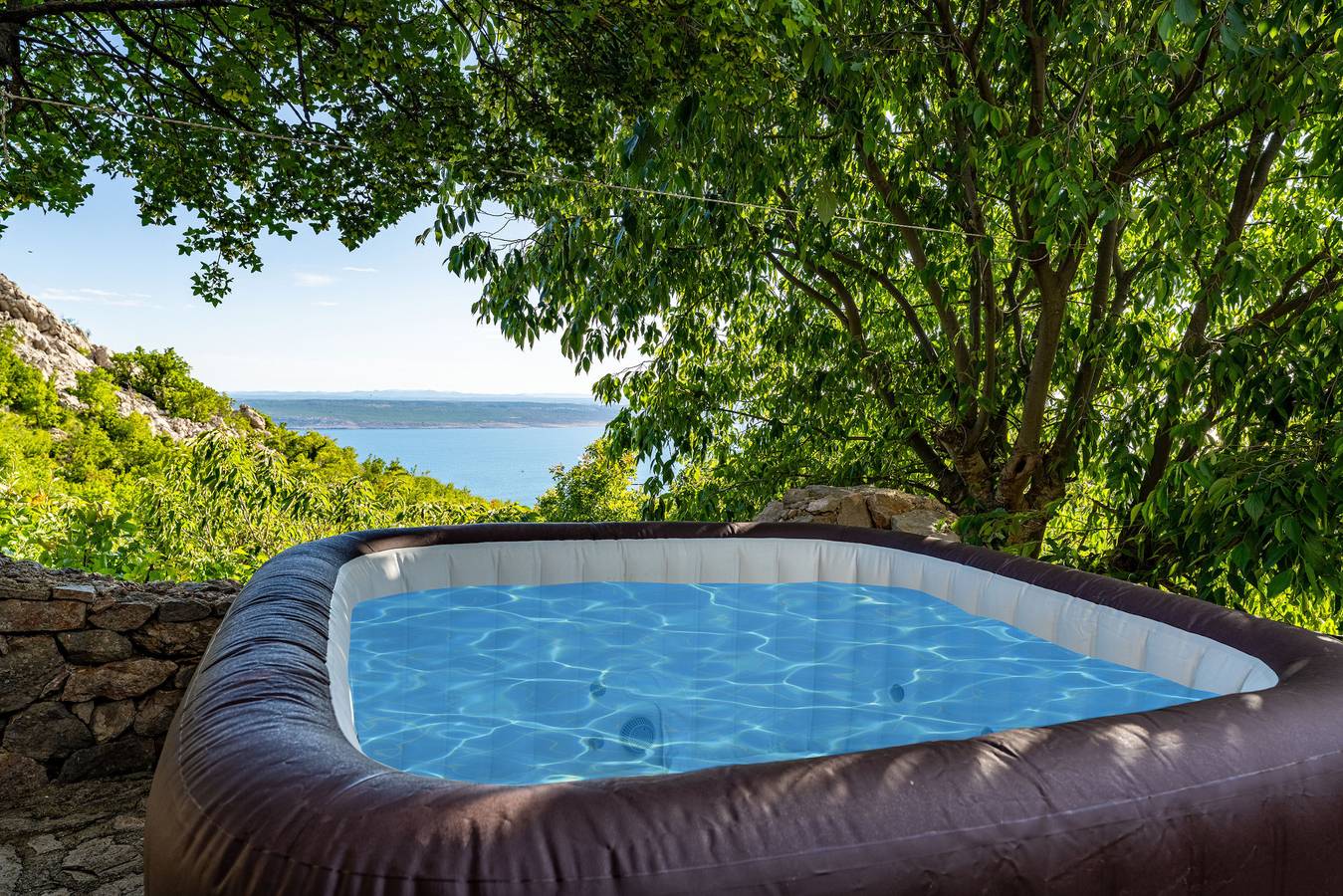 Sea view stone house Dobroselo in Starigrad, Zadar