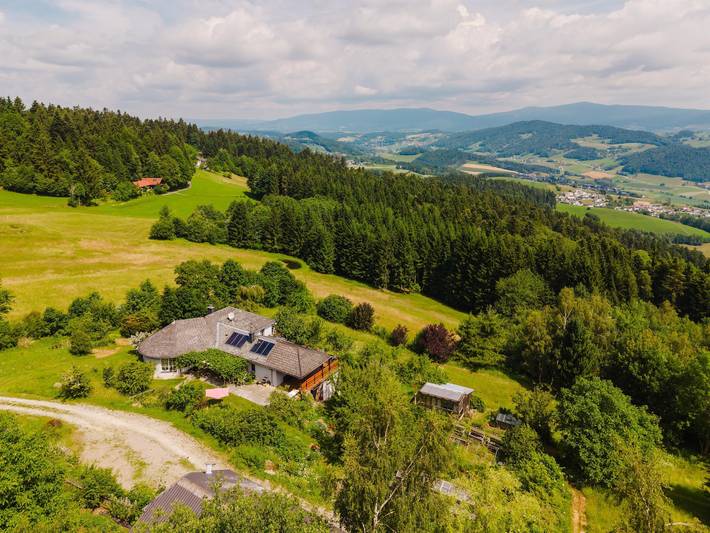 Ferienwohnung für 3 Personen, mit Terrasse und Garten in Mühlviertel