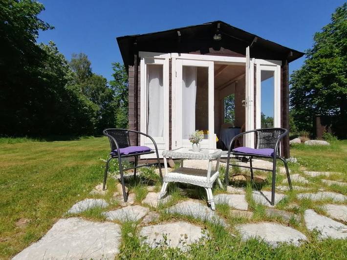 Camping für 2 Personen, mit Whirlpool und Sauna sowie Terrasse, mit Haustier in Estland