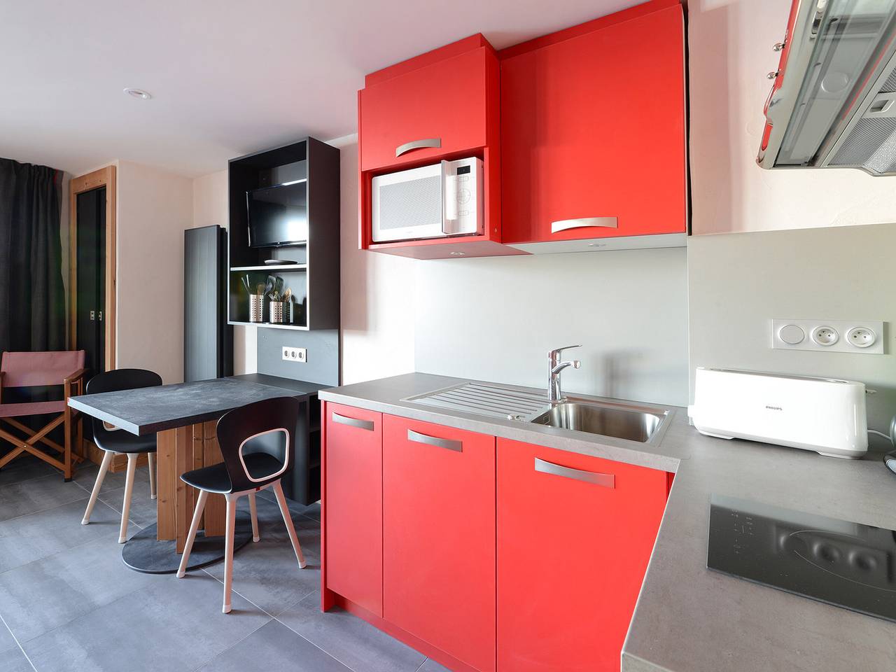 Estudio entero, Estudio renovado para 2, ski in, mascotas, parking in Bellentre, La Plagne-Tarentaise