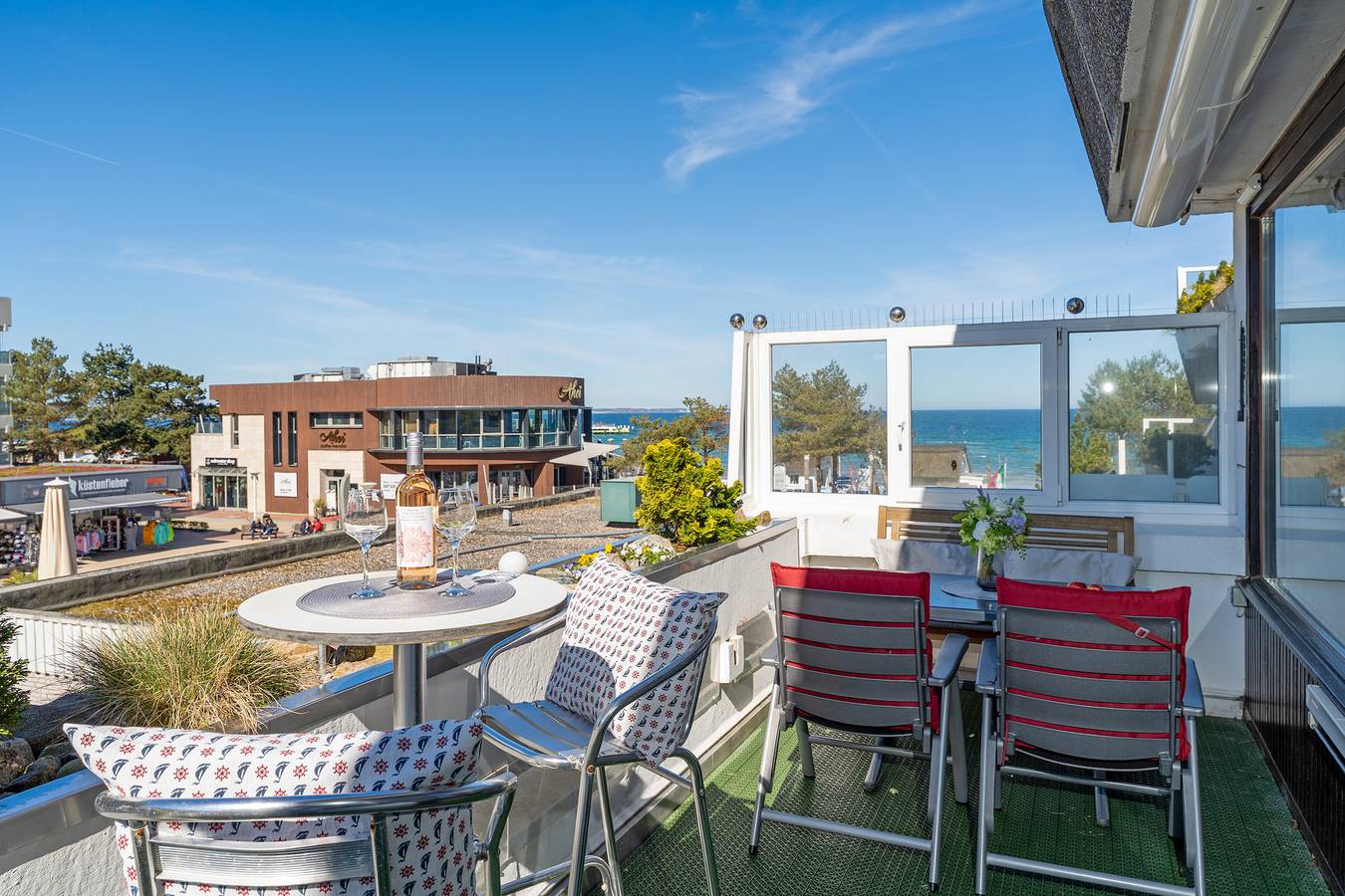 Ganze Ferienwohnung, Appartementhaus Terrassenhügel Ostseeblick in Scharbeutz, Ostholstein