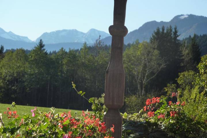 Ferienwohnung für 4 Personen, mit Ausblick und Garten in Wackersberg - 4