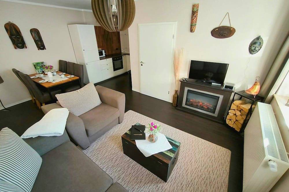 Apartamento inteiro, Apartamento / app. para 5 pessoas com 58m² em Mühlhausen / Thuringia (68429) in Muhlhausen, Unstrut-Hainich