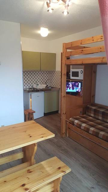 Gîte pour 3 personnes, avec balcon dans La Toussuire