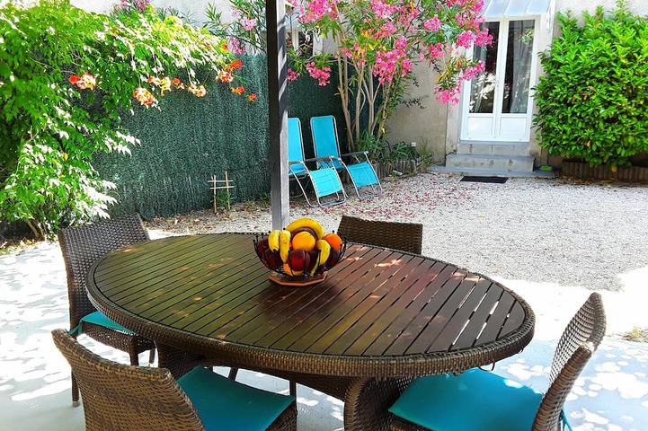 Apartamento de vacaciones para 4 personas, con terraza y jardín - 1