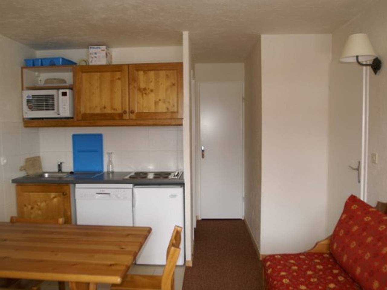 Appartement entier, Appartement rénové 2 pièces avec balcon à 50m des pistes in La Ferrière, Le Pleynet Les Sept Laux
