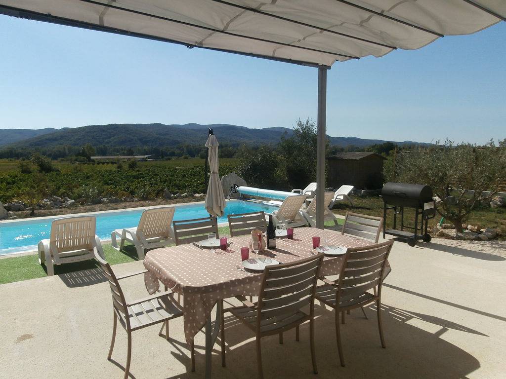Le Clos des vignes : villa Syrah piscine privée in Saint-Alban-Auriolles, Ardèche