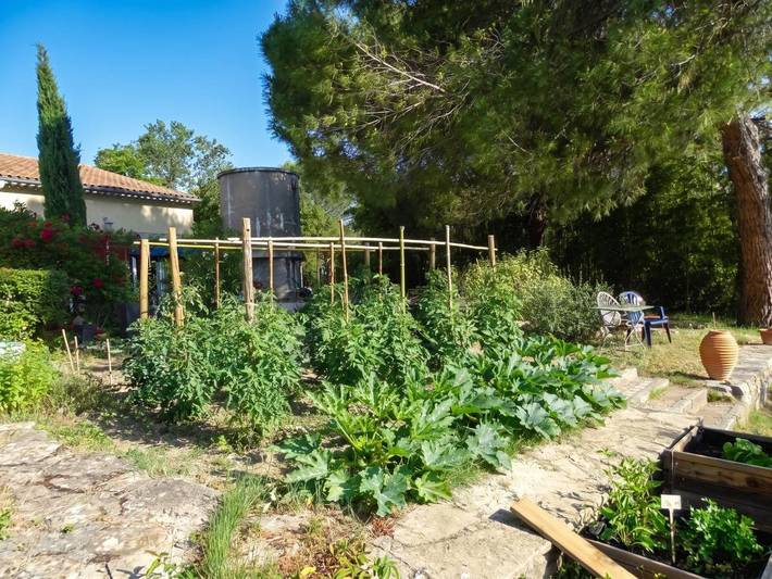Location de vacances pour 3 personnes, avec Balcon et Terrasse ainsi que Jardin et Piscine à Cardet - 3