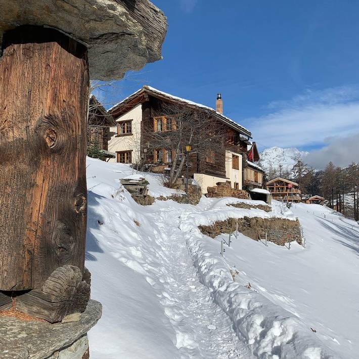 Gîte pour 6 personnes, avec balcon et vue ainsi que sauna et jardin, adapté aux familles dans Valais - 3